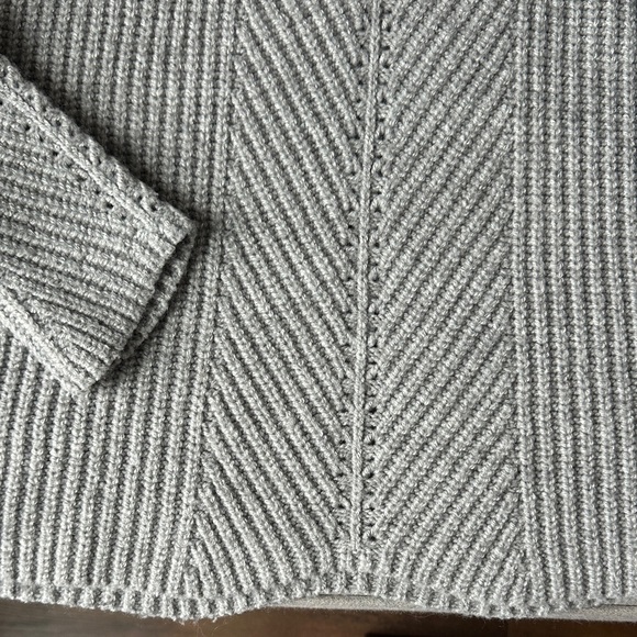 MAJE Matignon Gray Women's Sweater - Picture 6 of 7